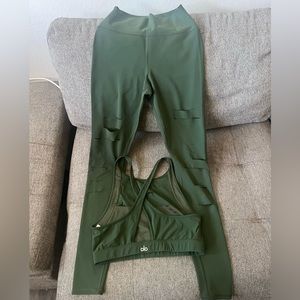 ALO YOGA SET💚